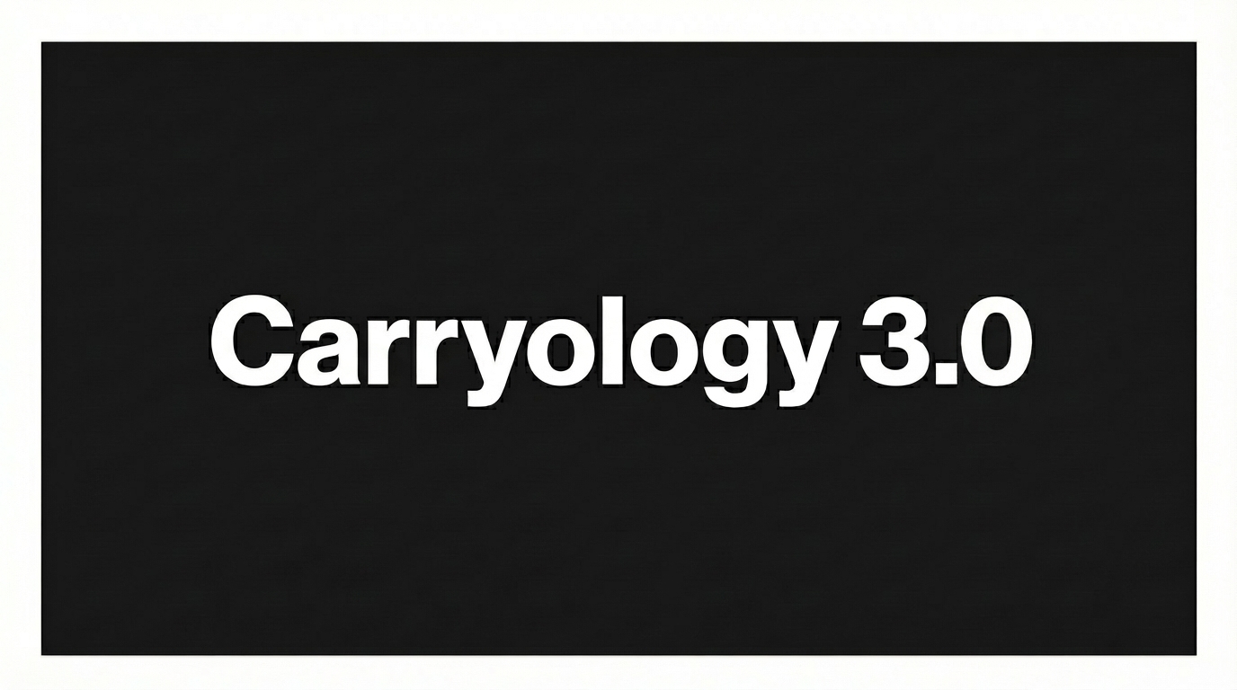 Carryology 3.0 – FAQ’s