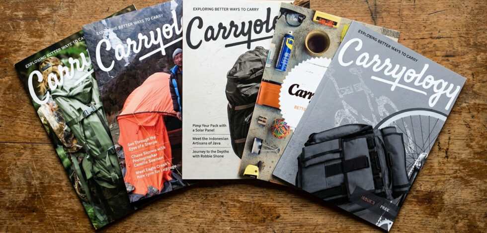 carryology zines fanned out