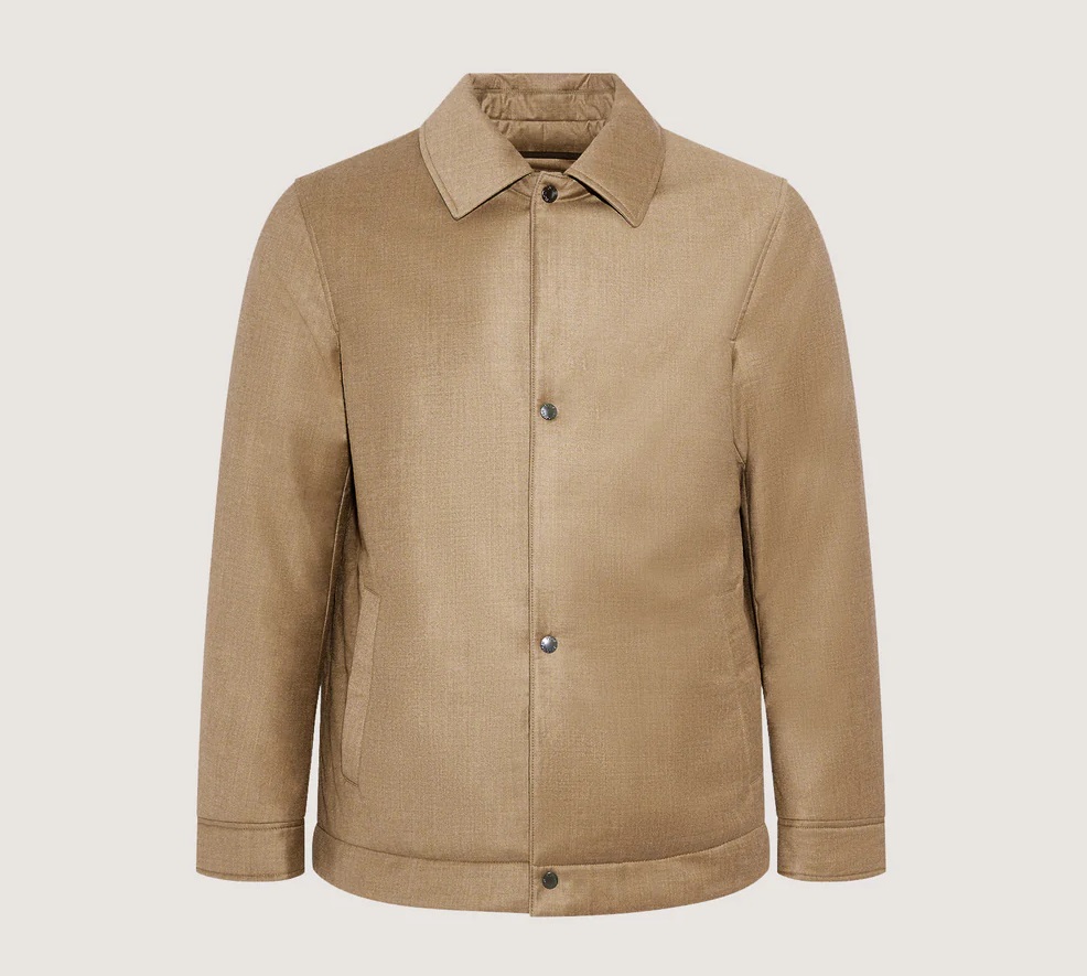 Loro Piana storm system fabric overshirt
