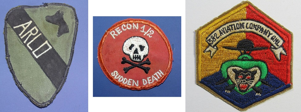 Vietnam war patches