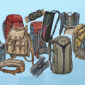 backpack innovations illustrations