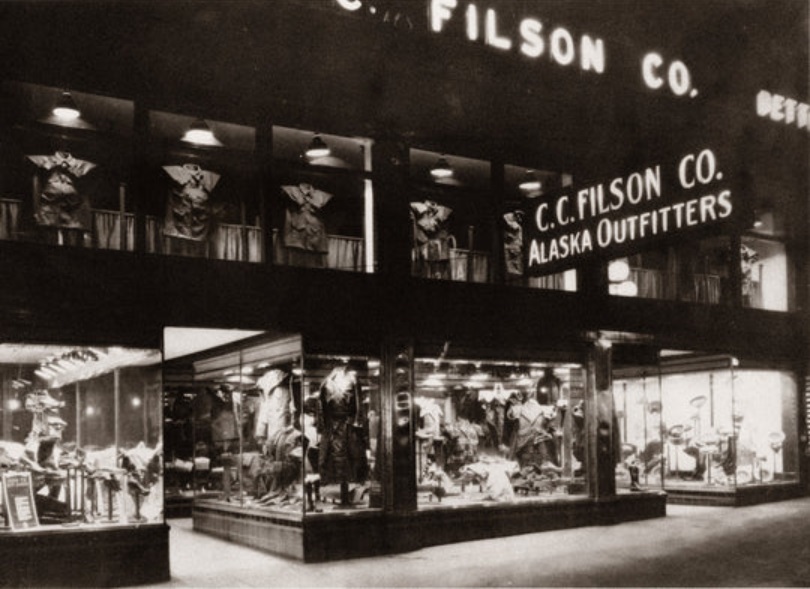C.C. Filson opened the original store on Seattle’s First Avenue