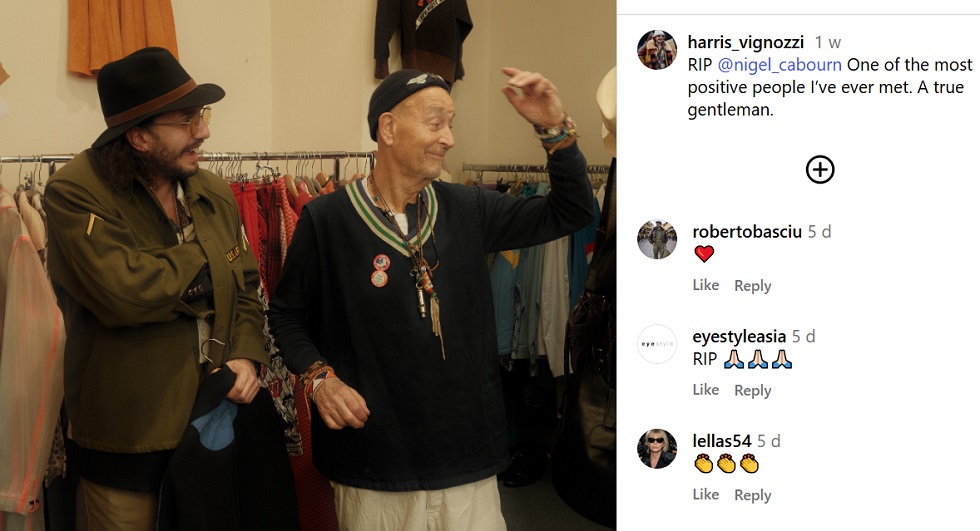 Nigel Cabourn and Harris Vignozzi