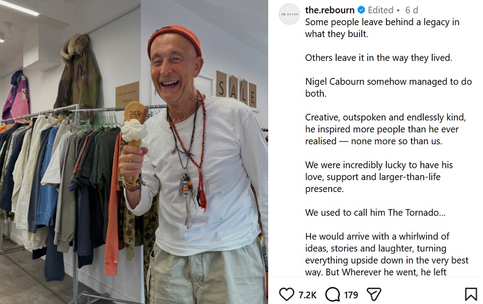 Nigel Cabourn and The Rebourn