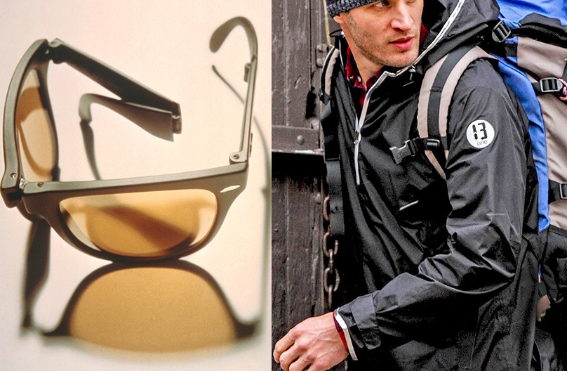 Ray-Ban Survivors Collection Sunglasses and 13-One jacket