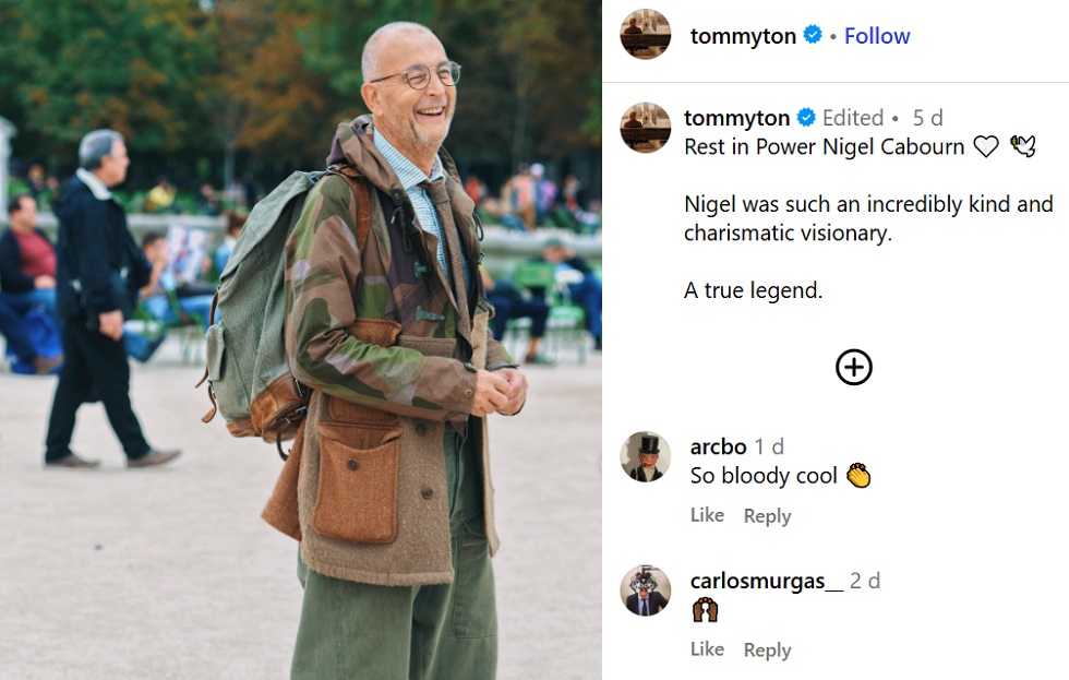 Tommy Ton Nigel Cabourn