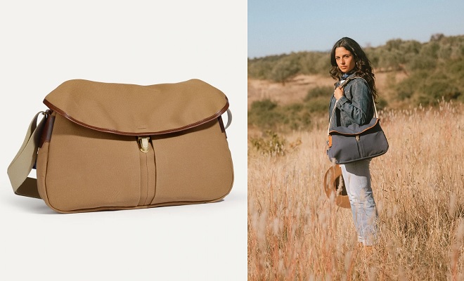 Bleu de Chauffe Léon Messenger Bag