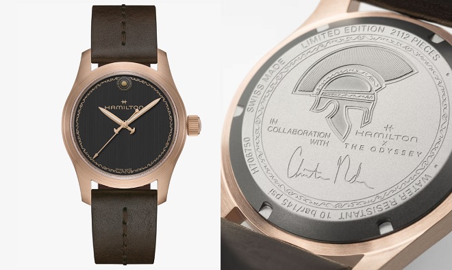 Hamilton x Christopher Nolan “The Odyssey” Khaki Field Auto Timepiece