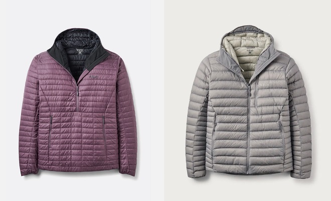 Rab Microlighter Pullover and Microlight X Hoody
