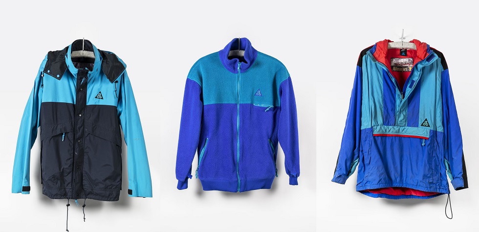 Nike ACG Huascaran jacket, Mount St. Helens jacket and Kilimanjaro Anorak K2